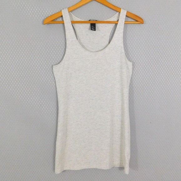 H&M Tops - H & M Grey Racer back Tank Top Medium